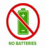 No batteries are allowed in our dumpsters.