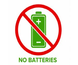 No Batteries